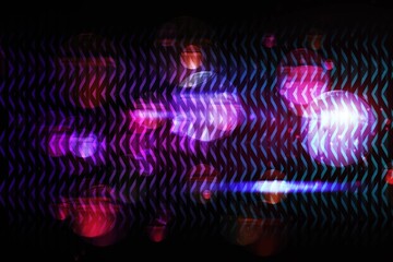Digitally generated cool disco design