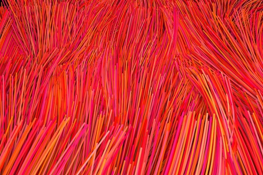 Vibrant color fiber optics