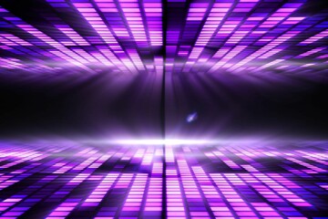 Digitally generated cool disco design