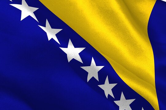 Naklejki Bosnia herzegovina national flag
