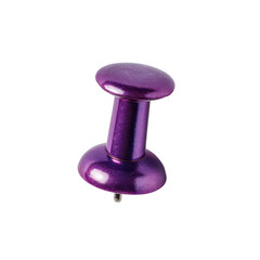Purple pushpin, glossy finish (1)