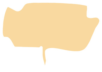 Colorful speech bubble