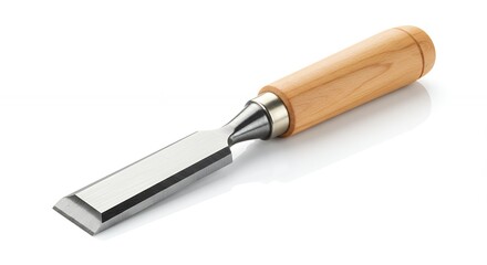 Wood carving tool close up