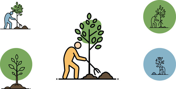 Planting Trees A Guide to Growing and Caring for Young Saplings