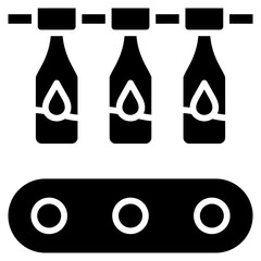 Conveyor Belt glyph icon