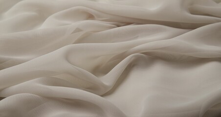 Creamy white, soft fabric texture for background.