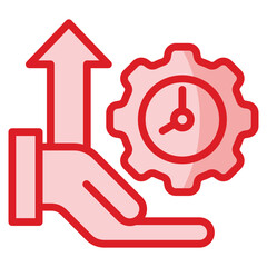 Time Management Strategy Icon