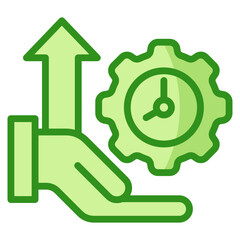 Time Management Strategy Icon