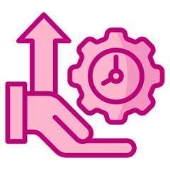 Time Management Strategy Icon