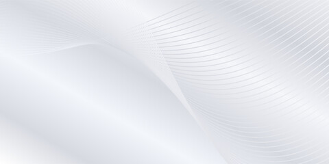 Line background with flowing lines. Digital future technology abstract