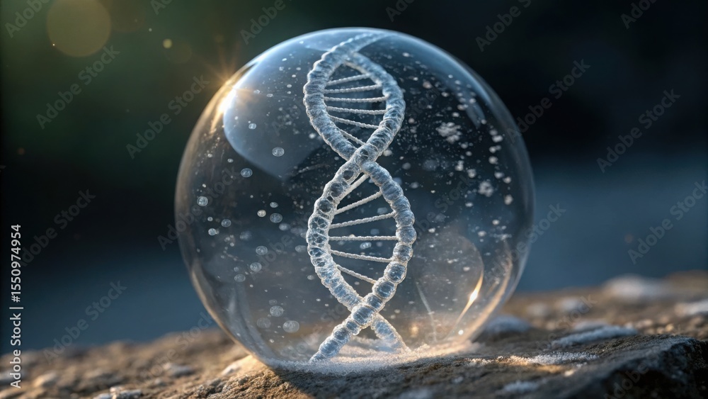 Poster DNA Structure Inside a Crystal Sphere with Gigapixel Resolution