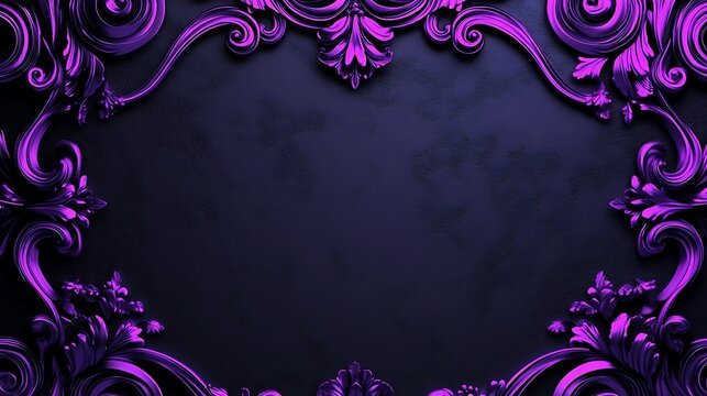 Ornate purple frame (6)