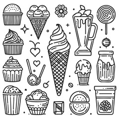 Sweet Treats: Ice Cream, Cupcakes, and Candy