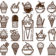 Delicious Ice Cream Treats: A Collection of Sweet Delights
