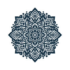 mandala pattern vector silhouette clip art background design illustration