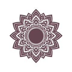 mandala pattern vector silhouette clip art background design illustration