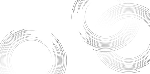 Set Design elements symbol Editable icon - Halftone circles, halftone dot pattern on white background. Vector illustration eps 10 frame with colors abstract random dots Modern shiny blue circle lines.