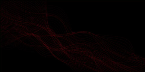 Abstract wave blend lines on transparent background. Design for banner, wallpaper, background and many more. Undulate Grey Wave Swirl, frequency sound wave, twisted curve lines with blend effect.	
