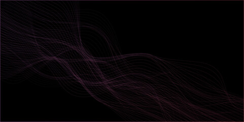 Abstract wave blend lines on transparent background. Design for banner, wallpaper, background and many more. Undulate Grey Wave Swirl, frequency sound wave, twisted curve lines with blend effect.	
