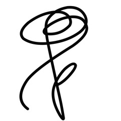 3d render of a spiral string