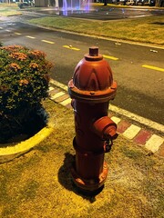 red fire hydrant