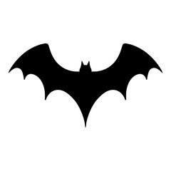 Silhouette of bat 
