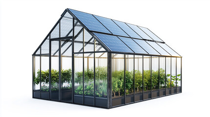 house with solar panels