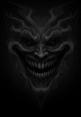 scary halloween skull