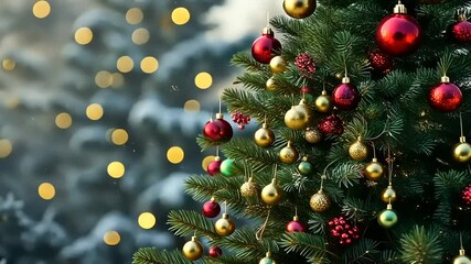 christmas tree decoration - Powered by Adobe