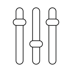 equalizer graphic vector illustration