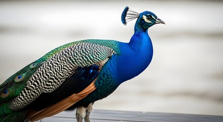 Obraz premium portrait of a peacock