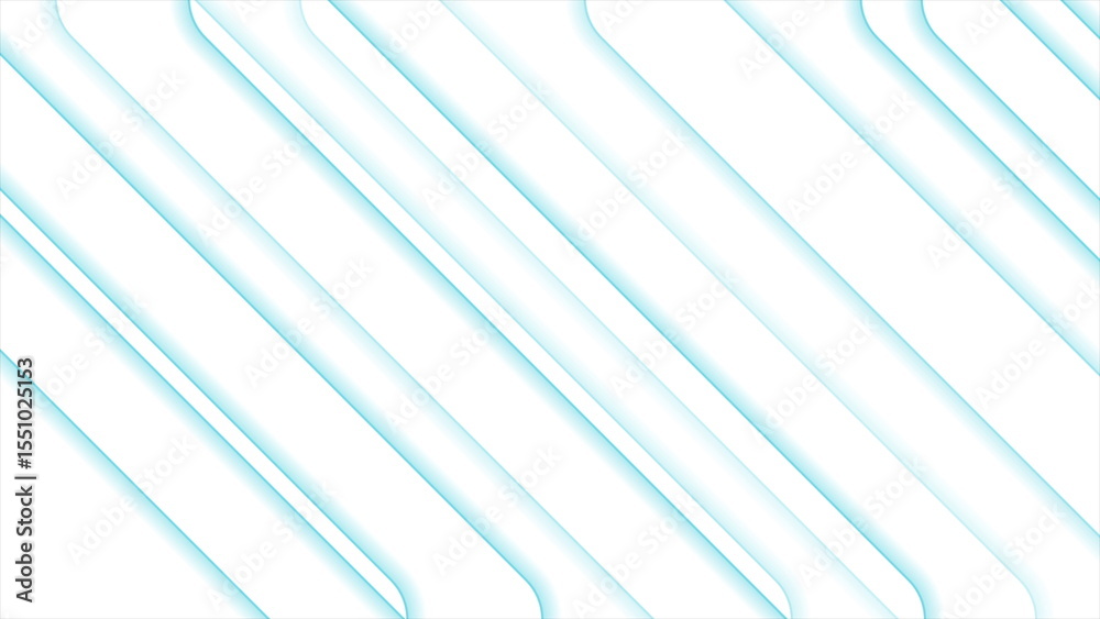 Poster blue smooth lines abstract concept tech background