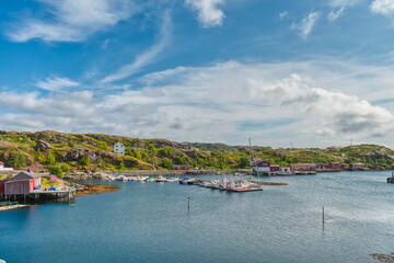 Fototapeta premium Sund is a municipality in the county of Hordaland, Norway. It is located in the district of Midhordland. The administrative center is the town of Skogsvag.