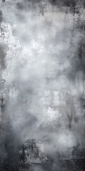 Grungy gray concrete background with clean space for text