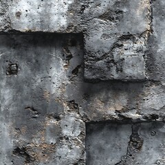Seamless smooth concrete wall texture in single-color anime style
