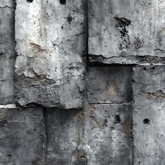 Seamless smooth concrete wall texture in single-color anime style