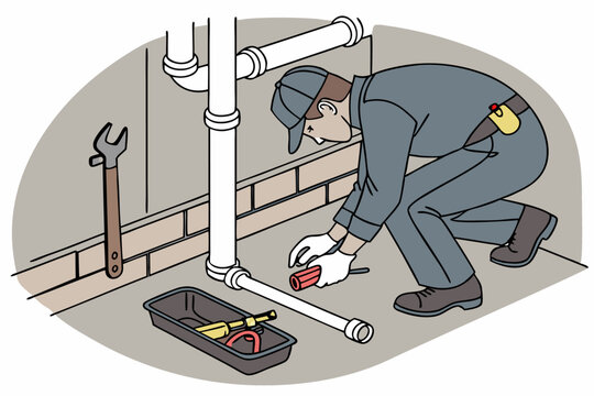 Fixing the Flow: Plumber at Work