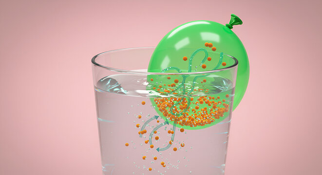 Water Balloon Analogy to Explain Osmosis Visually