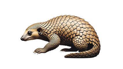 Obraz premium vector pangolin