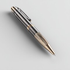 3D rendered pen mockup with a blank space to showcase your custom logo or branding design.