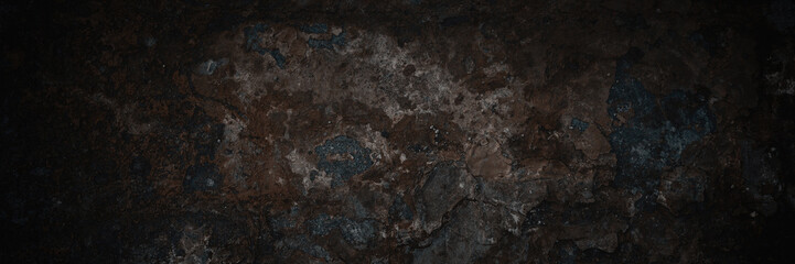 Old rusted metal texture. Rusty iron wall. Rough faded metal surface with spots, noise and grain....
