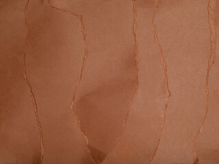 Close-up of a textured brown surface with irregular cracks and ripples