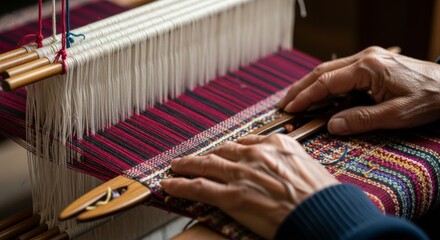 Master Weaver's Hands The Art of Traditional Textile Weaving