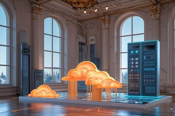 Exploring Bronze Cloud Integration with Augmented Reality and 3D Models in Cloud Computing Technology