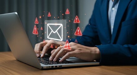 Phishing Email Alert Recognizing and Avoiding Dangerous Emails