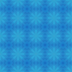 Oceanic Abstract Geometric Diamond Grid Background