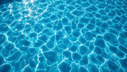 Obraz premium 수영장 안의 물