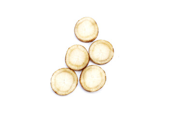 Fresh burdock roots or gobo roots