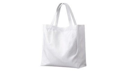 A matte finish foldable shopping bag, white background --ar 16:9