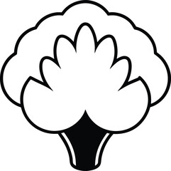 vector illustration of an abstract flower